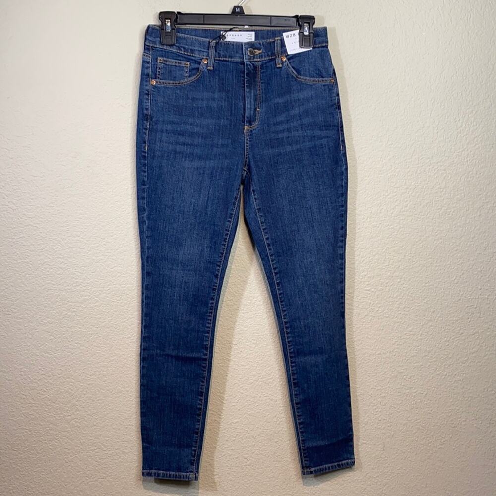 Topshop Leigh Mid Rise Jeans